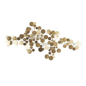 CosmoLiving by Cosmopolitan Metal Bubble Cluster Wall Decor
