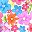 Pink Orange Blue