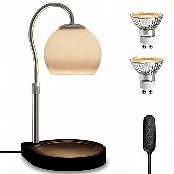 Candle Warmer Lamp Timer Adjustable Height Dimmable Ocean Glass Wax Melt Jar Candles Home Decor Gift