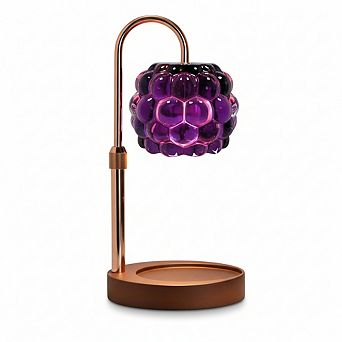 Candle Warmer Lamp with Timer Adjustable Height Dimmer Glass Wax Melting Lamps for Home Decor