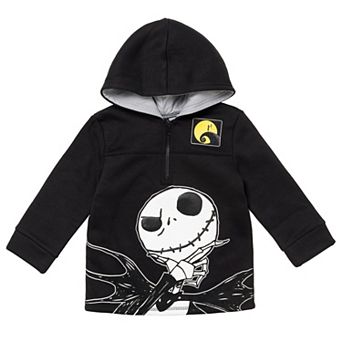 Disney Nightmare Before Christmas Fleece Quarter-Zip Hoodie