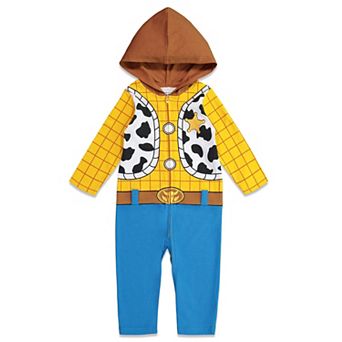 Disney Toy Story Woody Cosplay Hooded Coverall