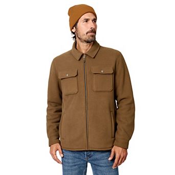 Free Country Men's Corded Fleece Shirt Jacket
