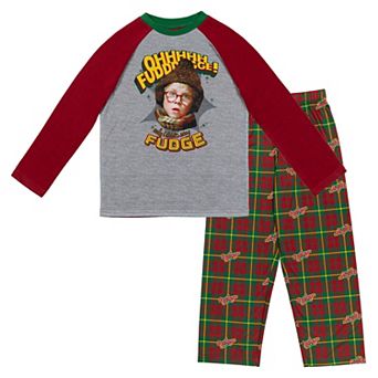 A Christmas Story Ralphie Parker Pajama Shirt and Pants Set