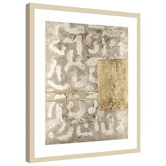 Enshrined Runes I by Michael Willett Wood Framed Wall Art Print