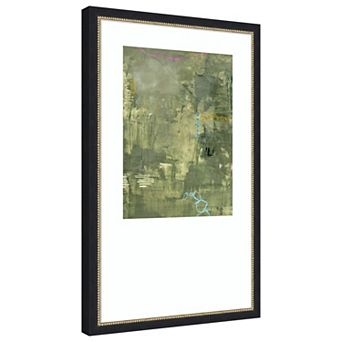 Green Petite by Design Fabrikken Wood Framed Wall Art Print