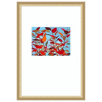 Smoke Tree Carnival by Fernando Reyes Wood Framed Wall Art Print
