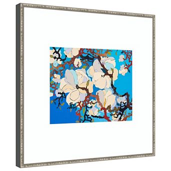 Magnolia by Fernando Reyes Wood Framed Wall Art Print