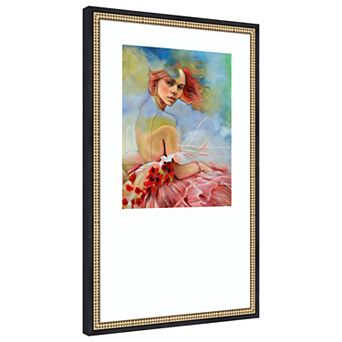Becoming by Karen Chang Wood Framed Wall Art Print