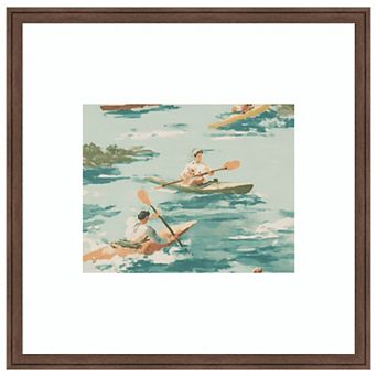 Chasing Horizons I by Paula Freeman Wood Framed Wall Art Print