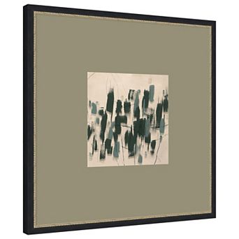 Linea Obscura I by June Erica Vess Wood Framed Wall Art Print