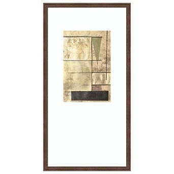 Gold Standard III by Michael Willett Wood Framed Wall Art Print