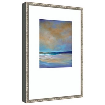 Marine Layer by Sheila Finch Wood Framed Wall Art Print