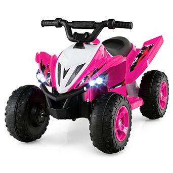 Costway 12V Ride on Toy with Music, Light, USB Port, Wireless Connection