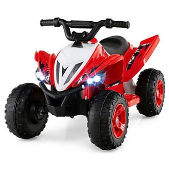 Costway 12V Ride on Toy with Music, Light, USB Port, Wireless Connection