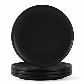 10.25 Inch Dinner Plates Set Of 4 Matte Glaze Stoneware Microwave Dishwasher Safe