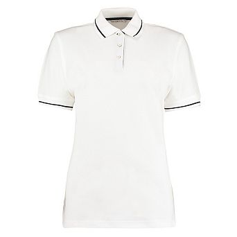 Kustom Kit Womens/Ladies St Mellion Cotton Pique Tipped Polo Shirt