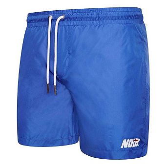 Societe Noir Mens Lettering Relaxed Fit Swim Shorts