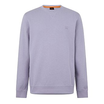 Boss Mens Westart Premium Cotton Crew Neck Sweatshirt