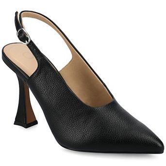 Journee Verena Women's Slingback Pointed Toe Pumps