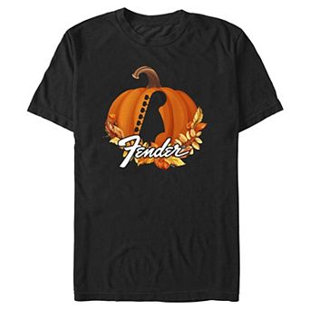 Men's Fender Carved Pumpkin Fall Graphic Tee