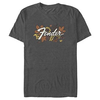 Men's Fender Autumn Leaves Logo Graphic Tee