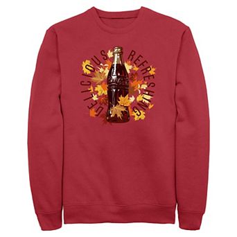 Men's Coca-Cola Delicious Refreshing Fall Fleece Sweatshirt