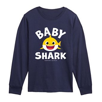 Toddler Boy Baby Shark Brooklyn Long Sleeve Graphic Tee
