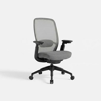 COLAMY AETHER Ergonomic Mid-Back Mesh Office Chair - 4D Armrests, Adjustable Lumbar, 300 lb Capacity