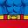 Superman Blue Red