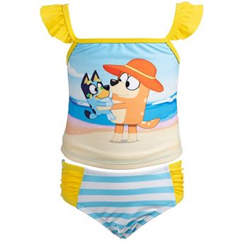Bluey Swimwear 2 pc Tankini and Bottoms Set