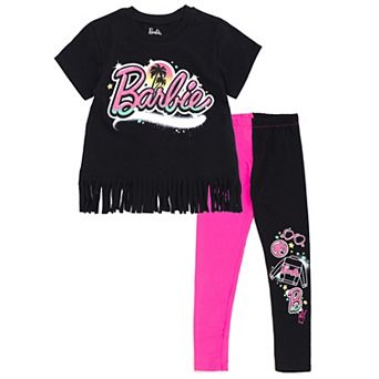 Barbie 2 pc T-Shirt and Leggings Set