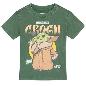 Star Wars The Mandalorian Grogu Short Sleeve T-Shirt