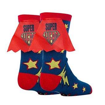 Kids' Crew Socks-Super Heros