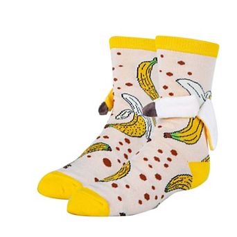 Kids' Crew Socks-Banana Nana