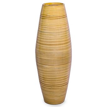 17" Bamboo Floor Vase
