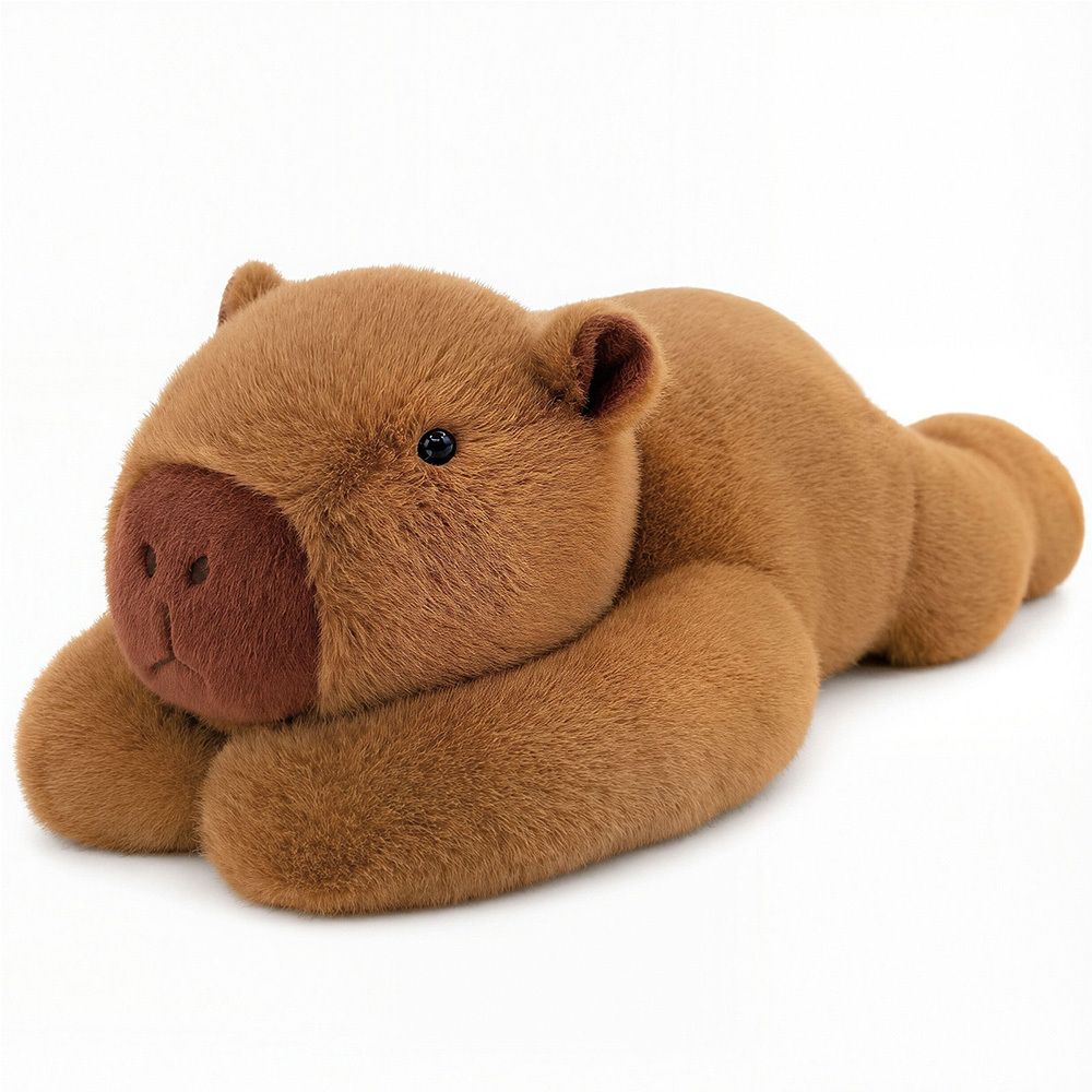 Детская мягкая игрушка Capybara Weighted Stuffed Animal 12-23.6 Inch 2.2Lbs Plush Toy Soft and Cute Plush, цвет: 12in
