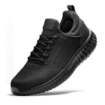 Men's Slip-Resistant Work Shoes