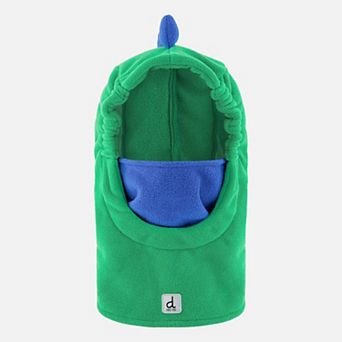 Toddlers Boy Oversized Dino Polar Balaclava for Ski Helmet