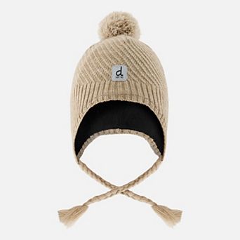 Toddlers Unisex Winter Peruvian Knit Hat with Pompom