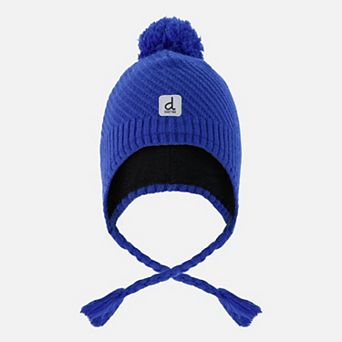 Toddlers Boy Winter Peruvian Knit Hat with Pompom