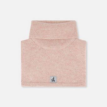 Baby Girl Double-Layer Knit Turtle Neckwarmer - 6-24 Months