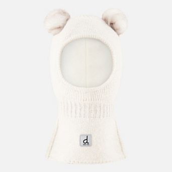 Toddlers Unisex Bear Ear Knit Balaclava