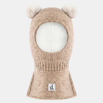 Baby Unisex Bear Ear Knit Balaclava
