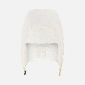 Baby Unisex Faux Fur-Trimmed Chapka with Ear Flaps and Chin Strap