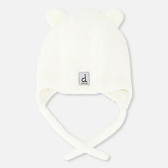 Baby Unisex Winter Sherpa Hat with Ear Flaps and Ears