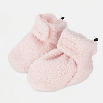 Baby Unisex Elastic Cuff Sherpa Slippers