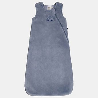 Baby Boy Plush Zip Sleep Sack with Car Embroidery