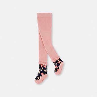 Baby Girl Frilled Tulip Knit Tights