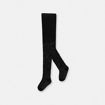 Baby Girl Knit Textured Tights
